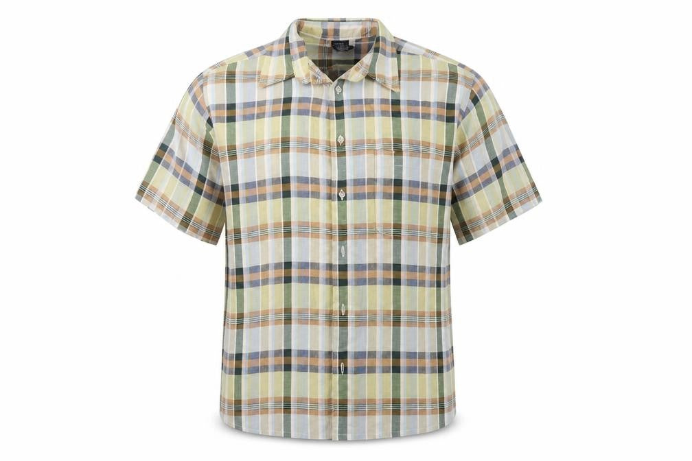 Preworn Mens Multicoloured Check   Button-Up Size L