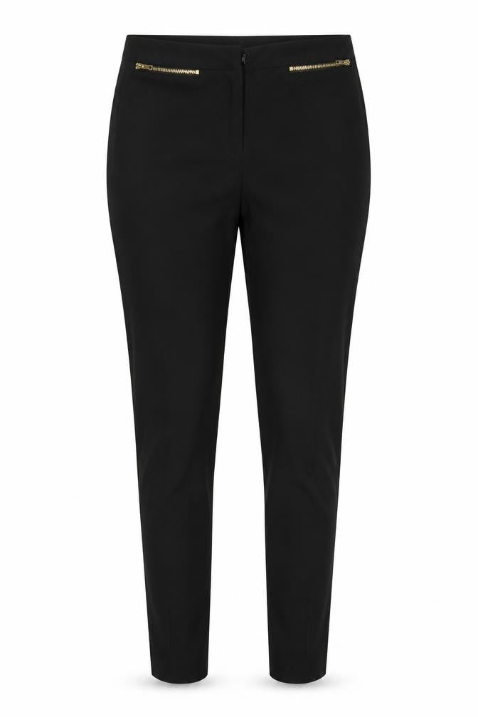 Preworn Womens Black   Trousers  Size 8 L27 in