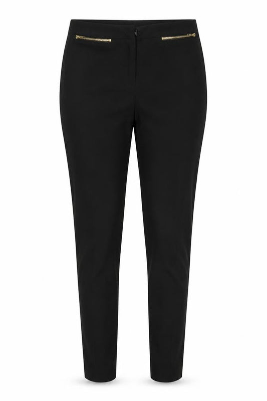 Preworn Womens Black   Trousers  Size 8 L27 in