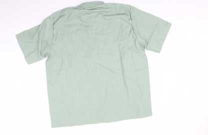 Toptex Mens Green    Button-Up Size 42