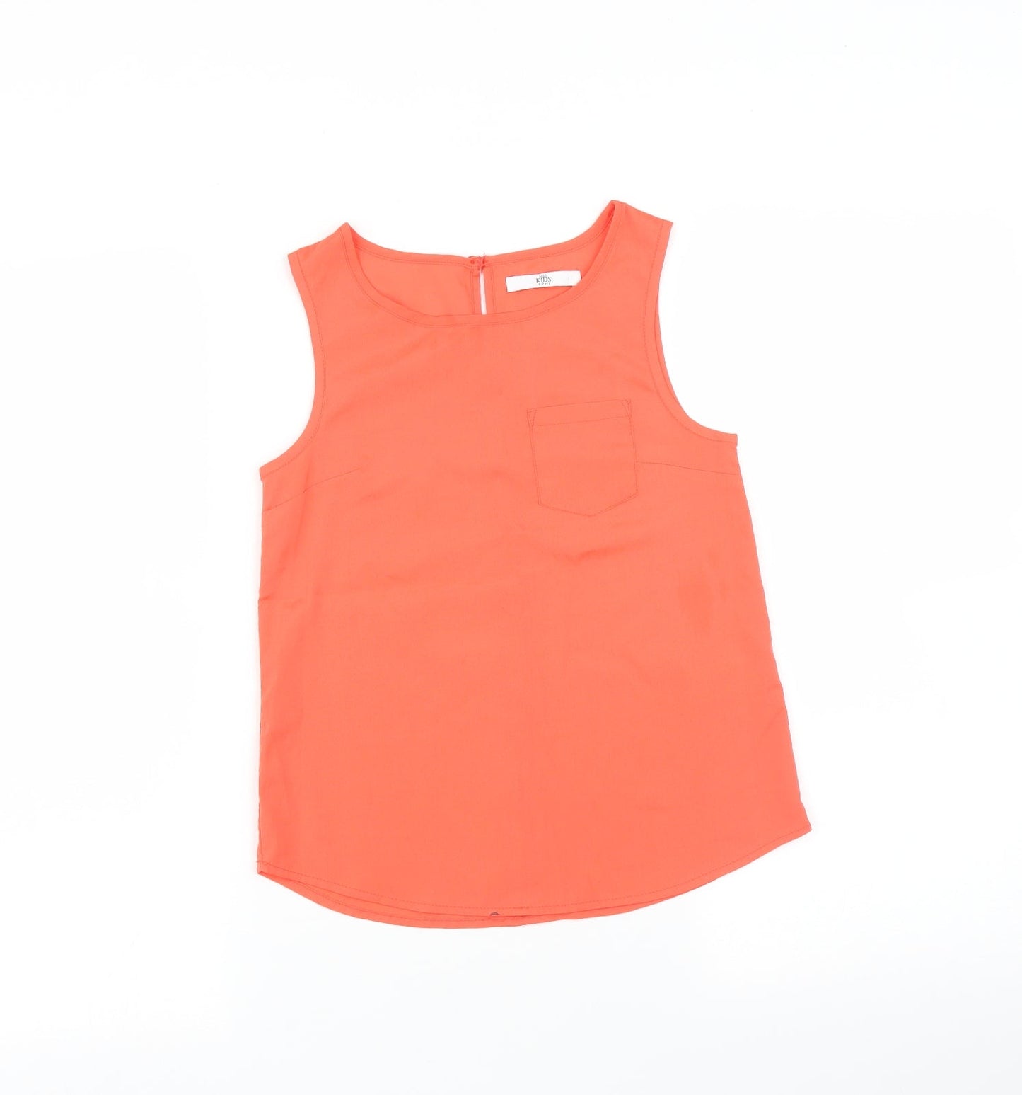 Marks and Spencer Girls Orange   Camisole T-Shirt Size 8-9 Years