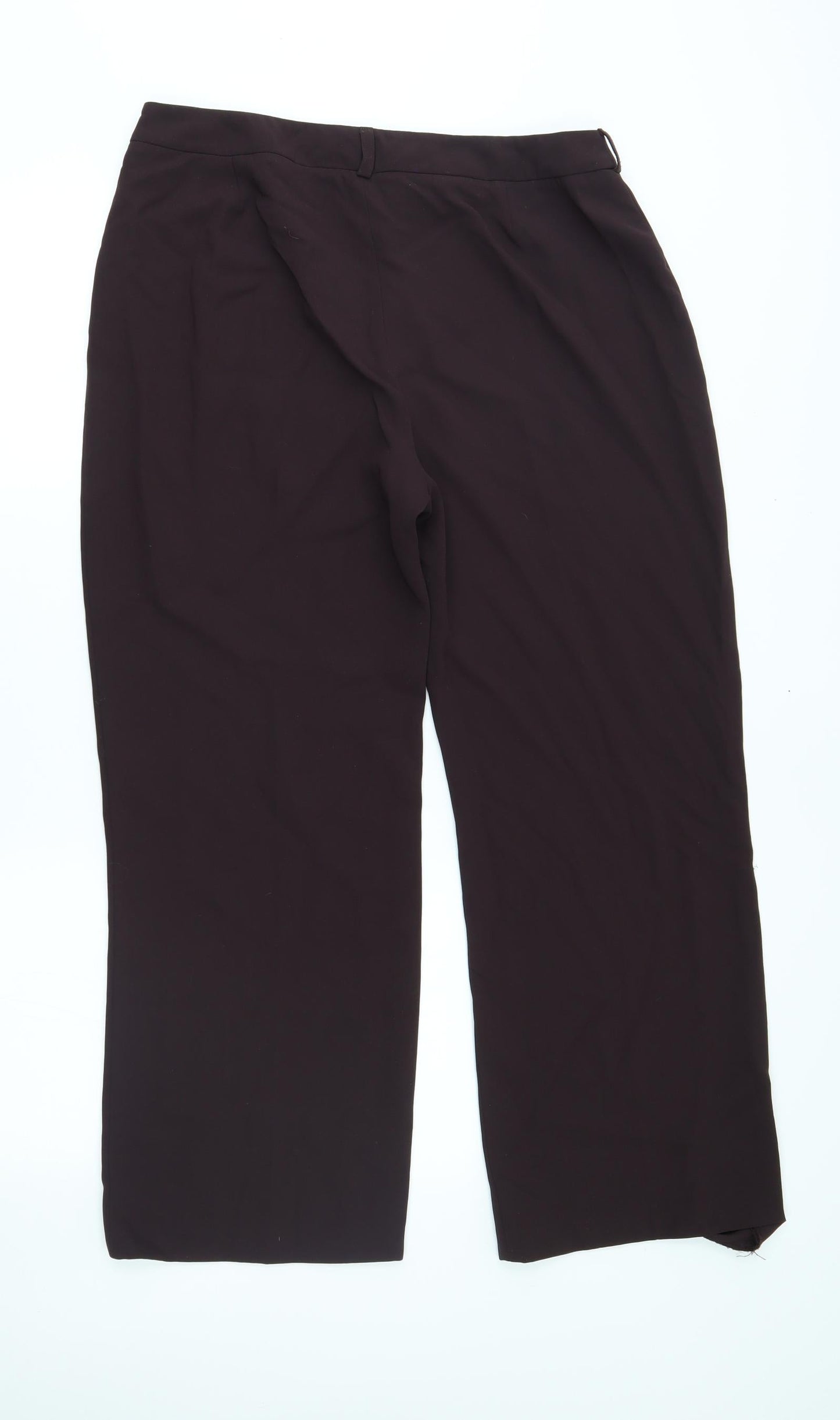 anne Brookes Womens Red   Trousers  Size 14 L27 in
