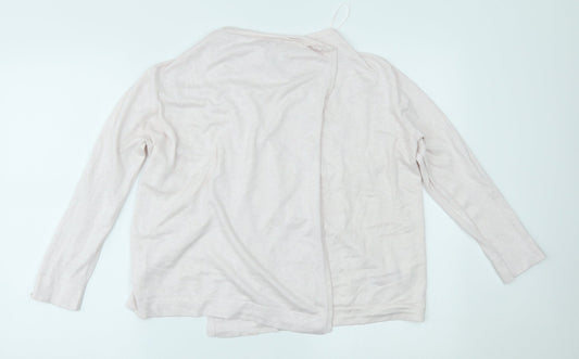 Wallis Womens Pink   Wrap Jumper Size M