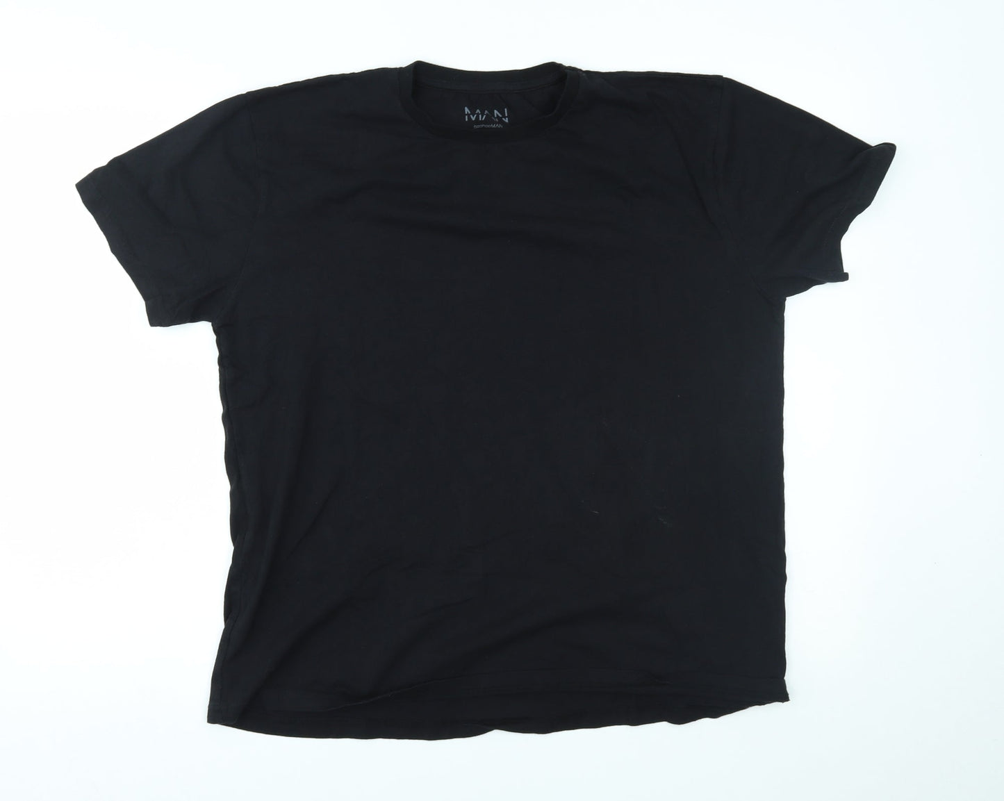 Boohooman Mens Black    T-Shirt Size L
