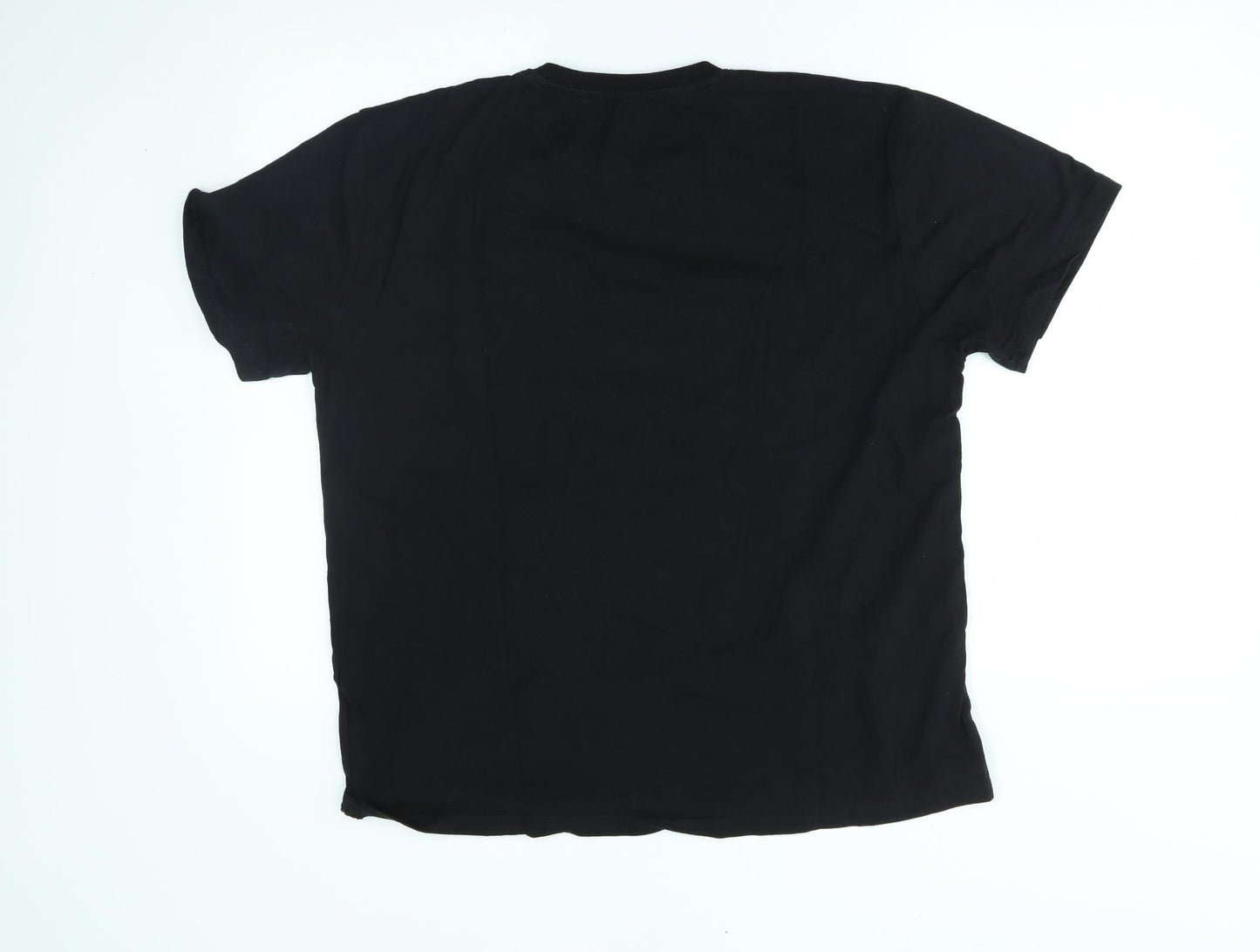 Boohooman Mens Black    T-Shirt Size L