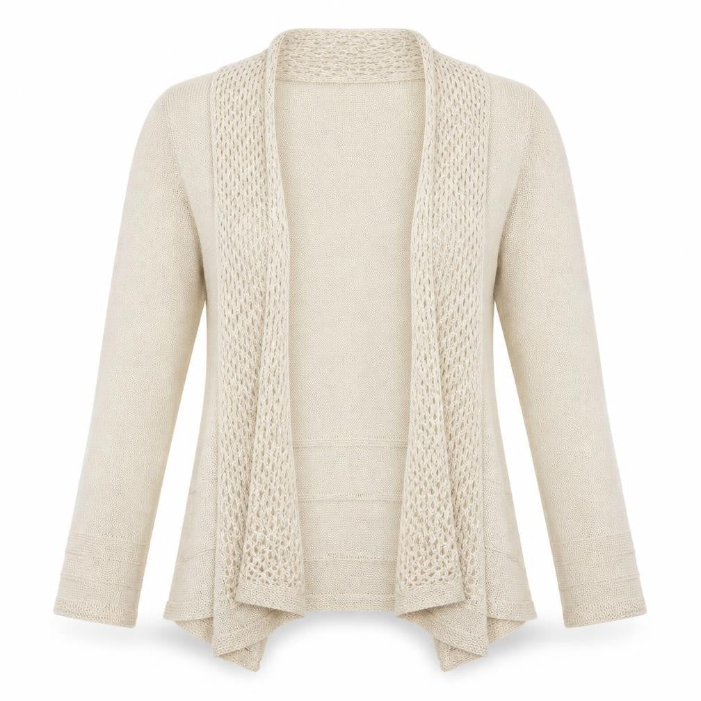 Insight Womens Beige   Cardigan Jumper Size S  - Waterfall