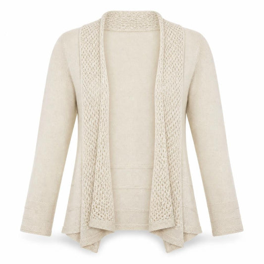Insight Womens Beige   Cardigan Jumper Size S  - Waterfall