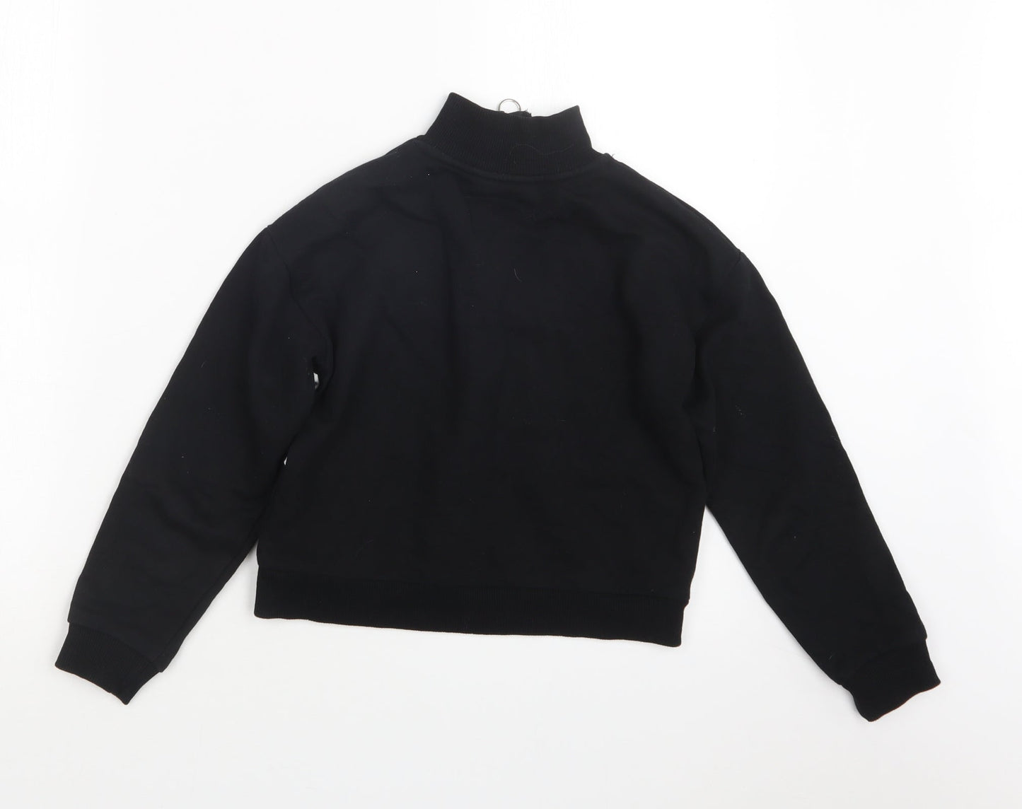 Miss E-vie Girls Black   Pullover Sweatshirt Size 9-10 Years