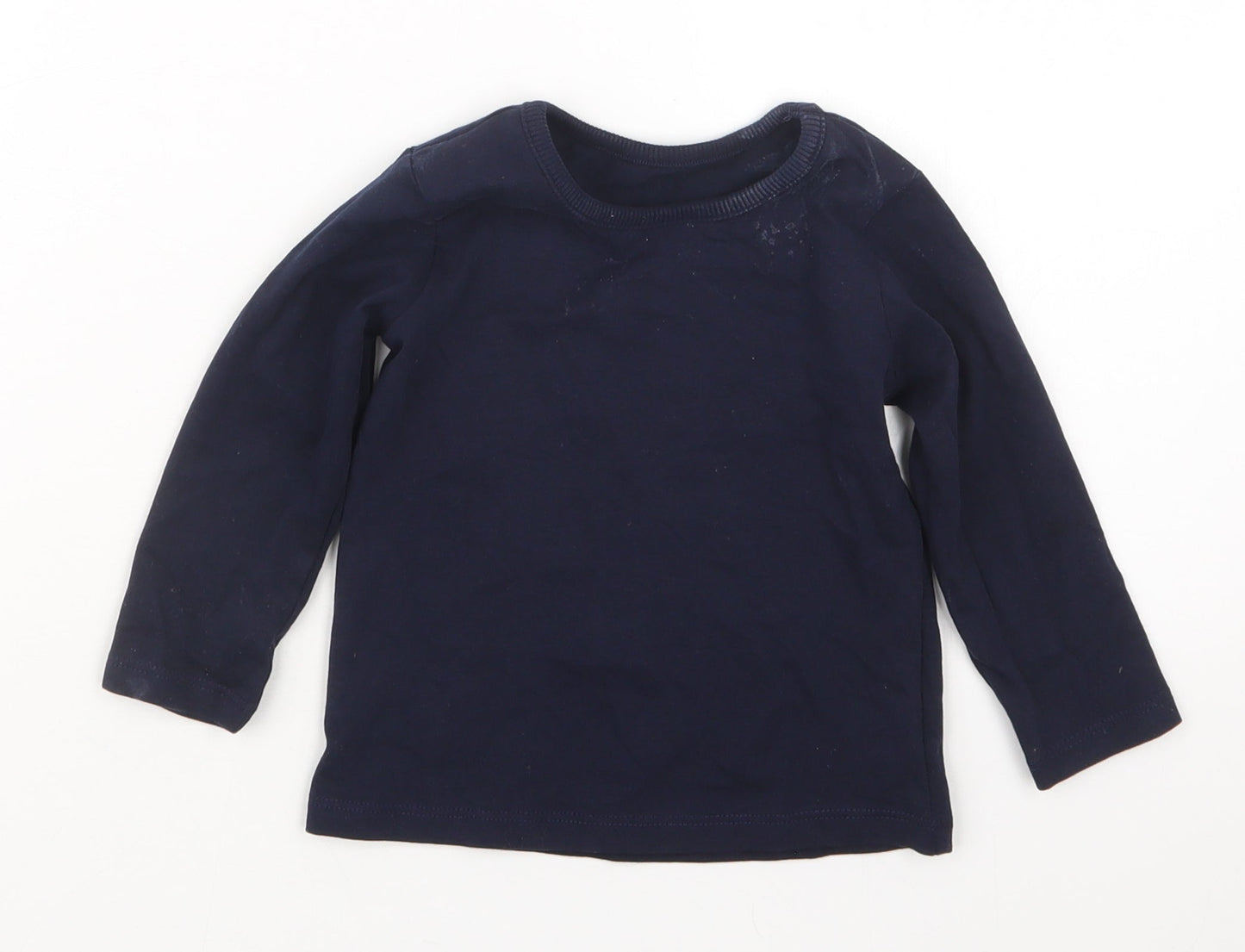 George Boys Blue   Basic T-Shirt Size 9-12 Months