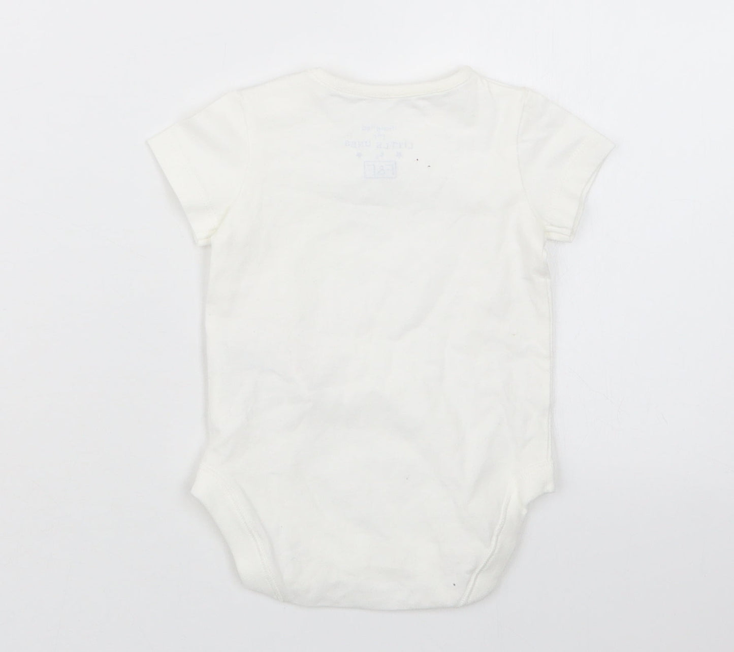 F&F Baby White   Babygrow One-Piece Size 0-3 Months