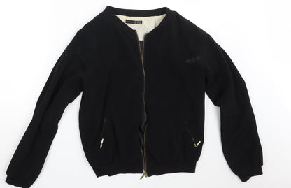 Additional front view of Atmosphere women’s black jacket, size UK 10