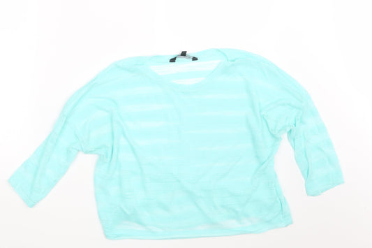 New Look Womens Green   Pullover Sweatshirt Size 14
