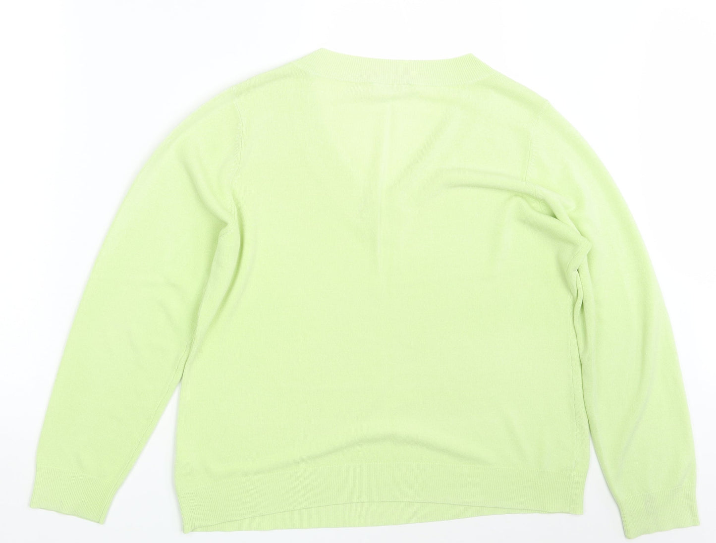 BHS Womens Green   Pullover Sweatshirt Size 20