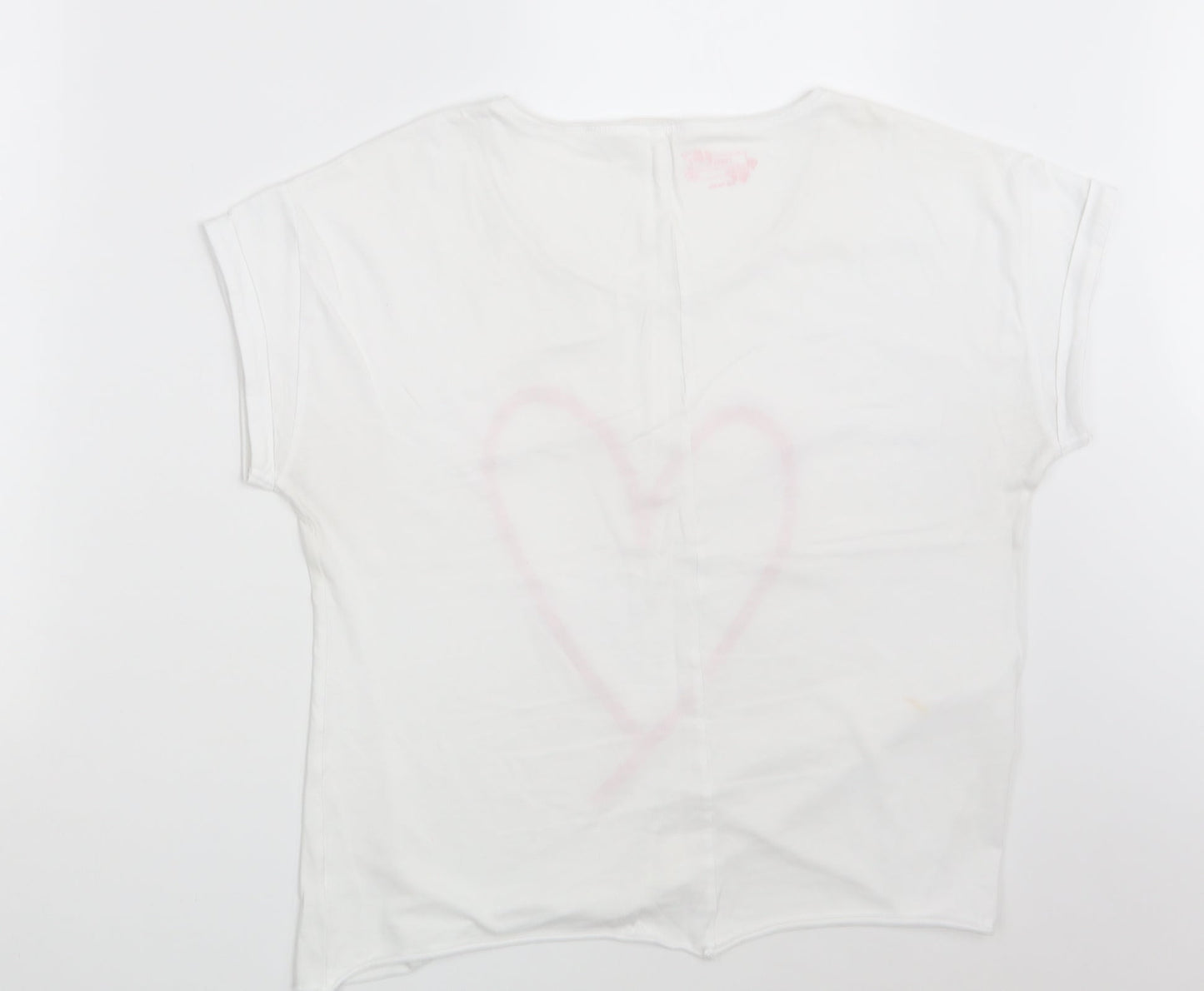 NEXT Womens White   Basic T-Shirt Size M