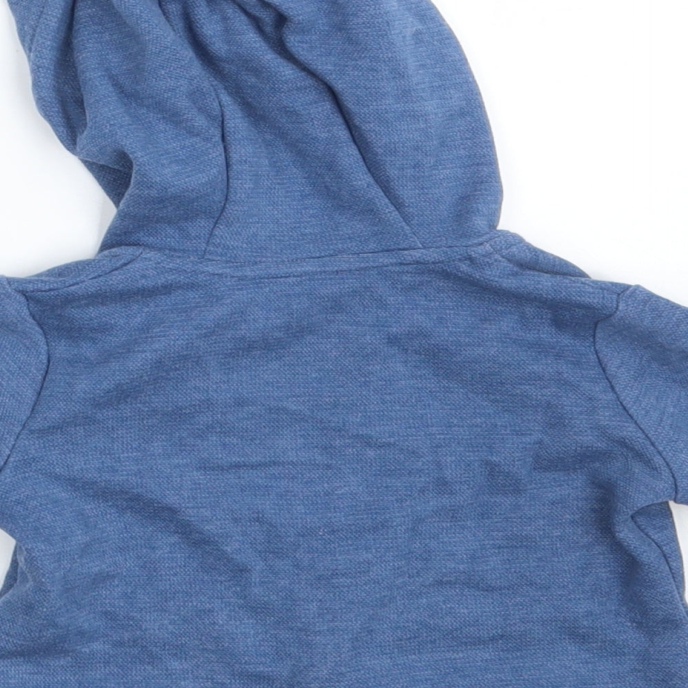 F&F Boys Blue   Full Zip Jumper Size 3-6 Months
