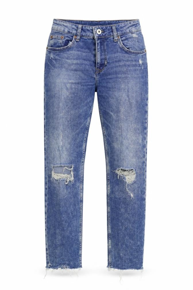 H&M Womens Blue  Denim Skinny Jeans Size 8 L28 in