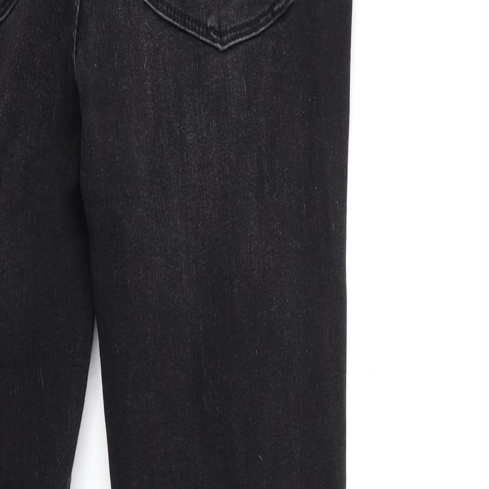Denim & Co. Womens Black  Denim Skinny Jeans Size 10 L27 in