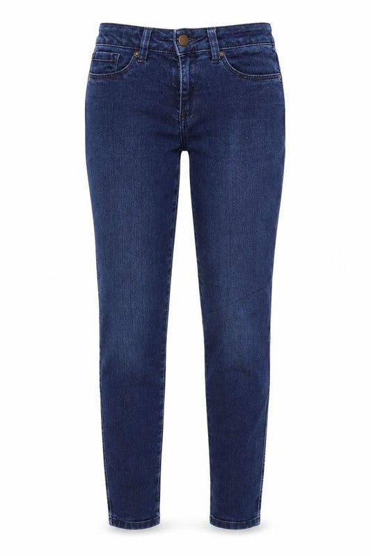 Next Womens Blue  Denim Skinny Jeans Size 8 L20 in