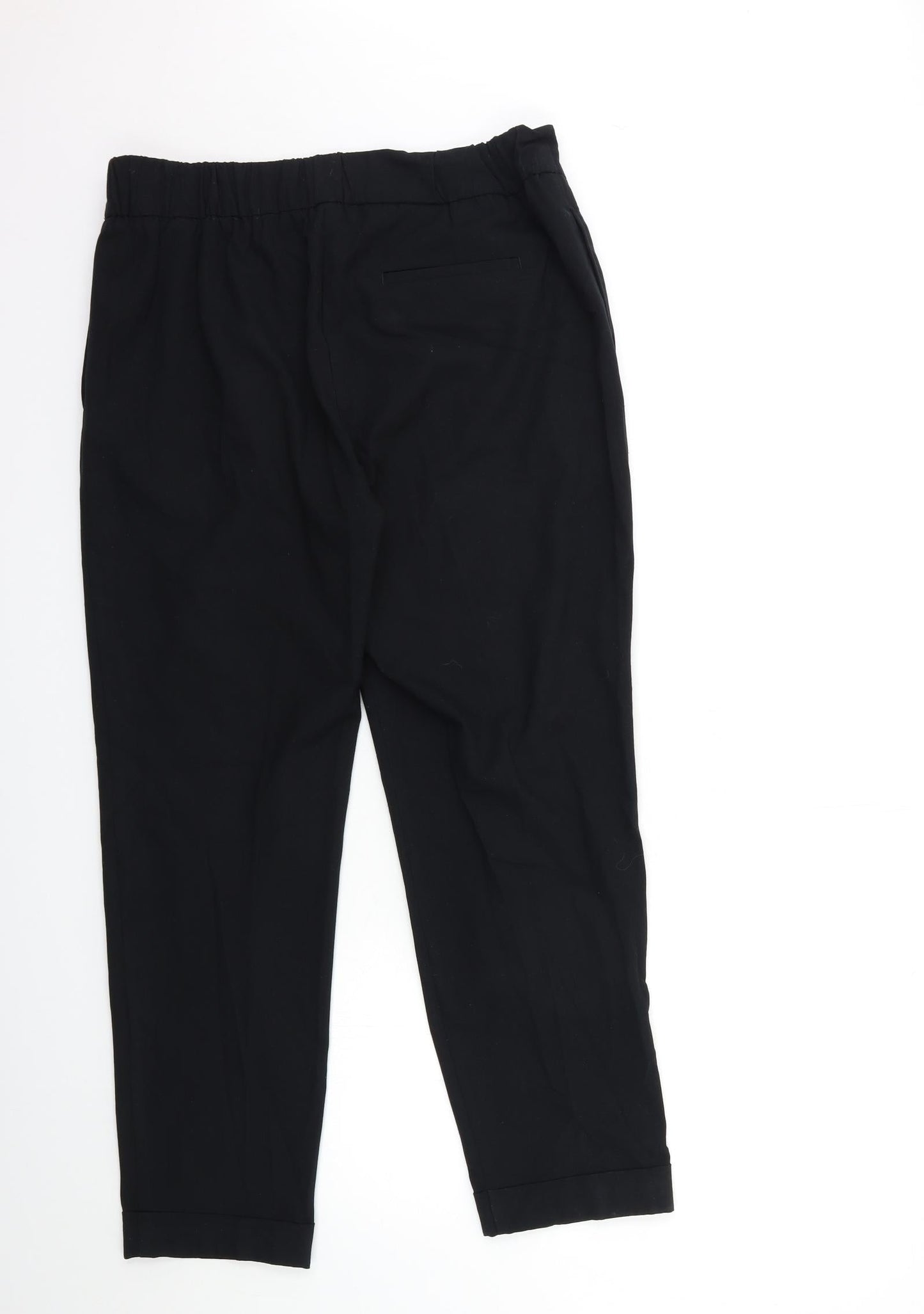 Marks and Spencer Womens Black   Trousers  Size 14 L28 in