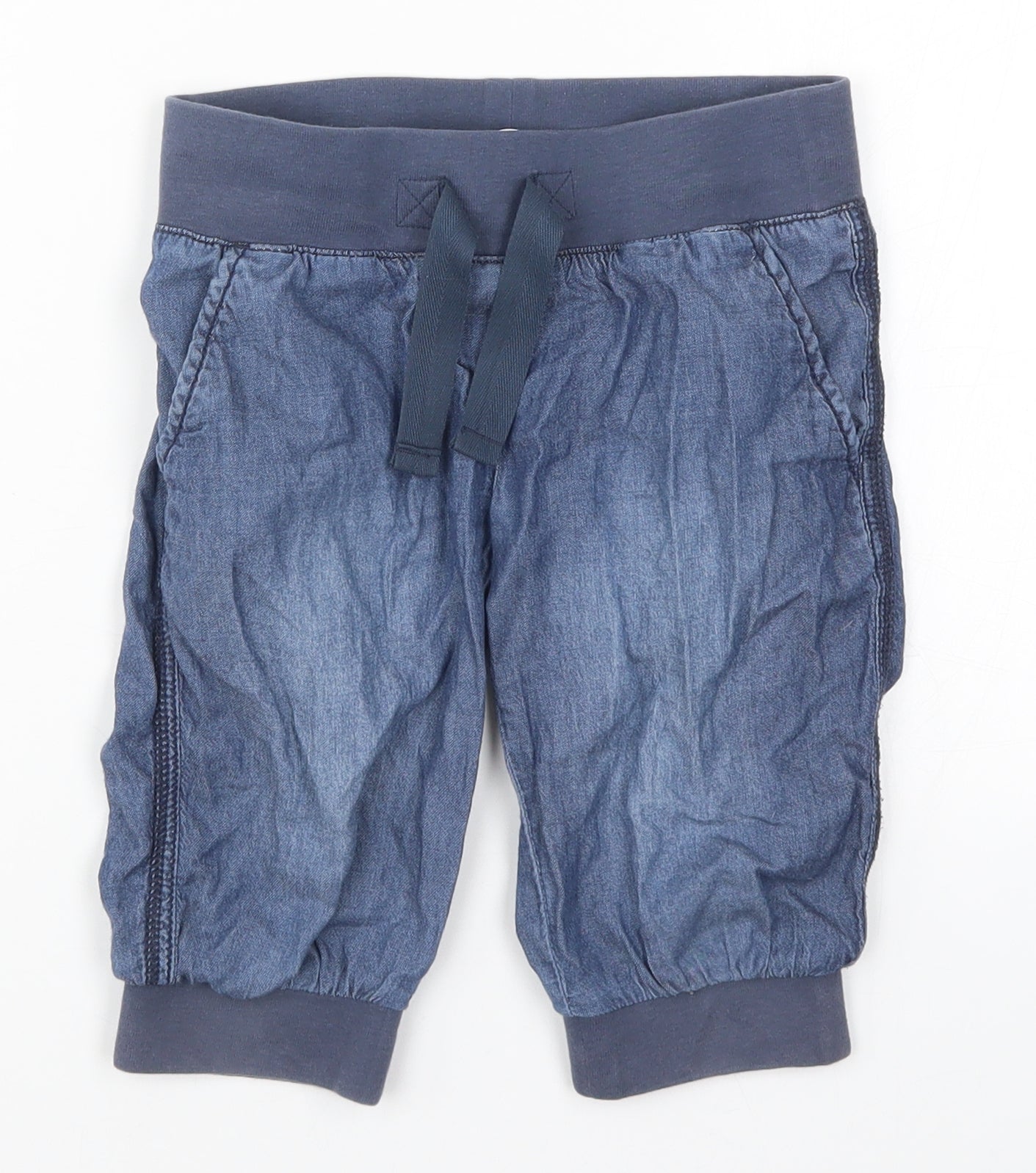 NEXT Boys Blue  Denim Cropped Jeans Size 5 Years