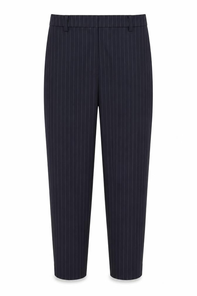 H&M Womens Blue Striped  Bloomer Trousers Size 4 L26 in