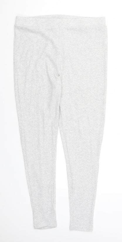Primark Womens Grey   Sweatpants Trousers Size 14 L28 in - Loungewear