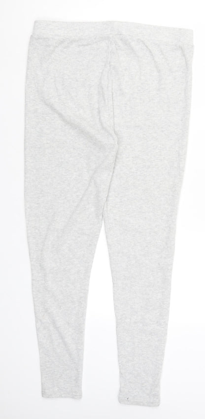 Primark Womens Grey   Sweatpants Trousers Size 14 L28 in - Loungewear