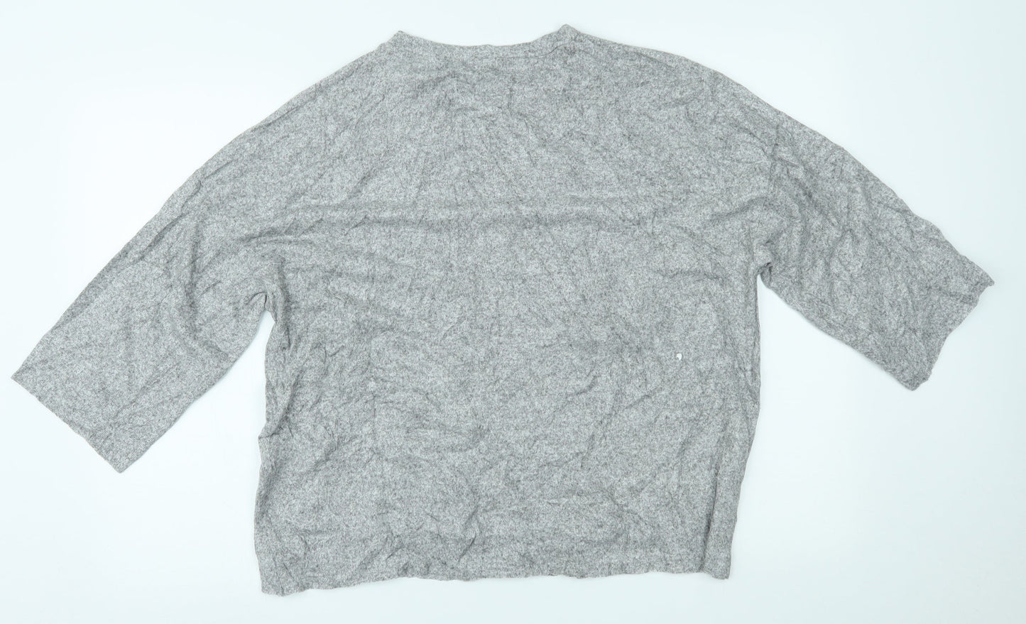Zara Womens Grey   Basic Blouse Size L