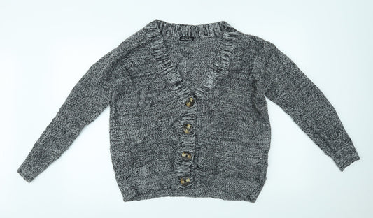 Simply Be Womens Grey   Cardigan Jumper Size S