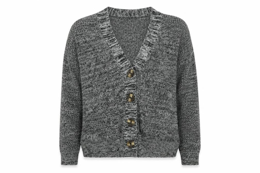 Simply Be Womens Grey   Cardigan Jumper Size S