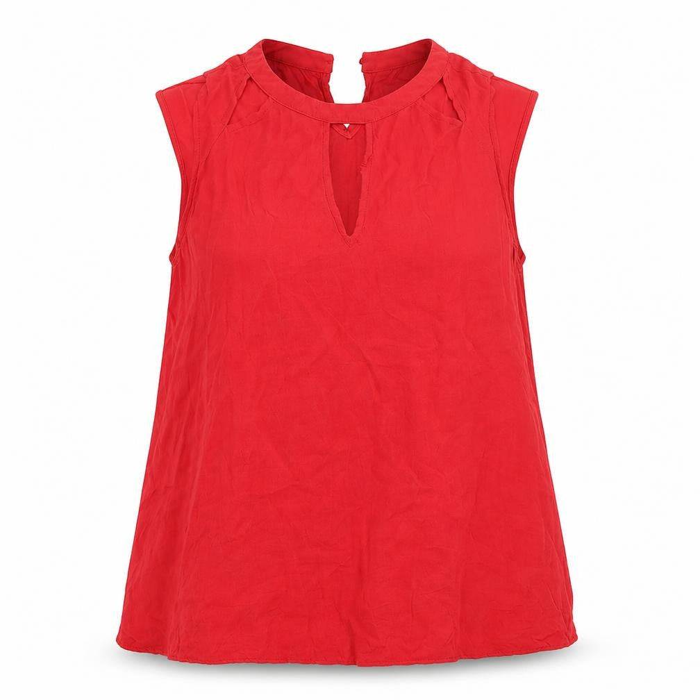 New Look Womens Red   Basic Tank Size 12