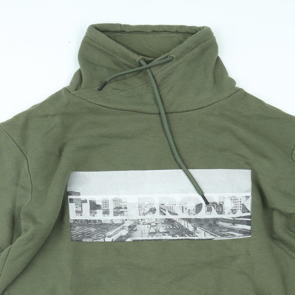 Shoreditch Mens Green   Pullover Jumper Size S