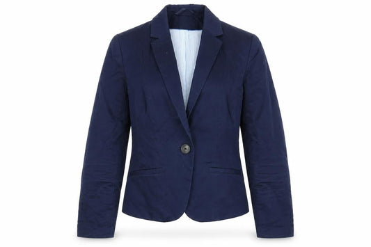 H&M Womens Blue   Jacket Blazer Size 6