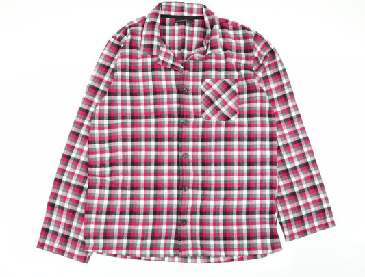 Livergy Mens Multicoloured Check   Button-Up Size L