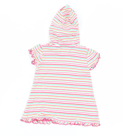 Back view of Debenhams girls’ multicoloured striped jumper dress, size 3-6, months