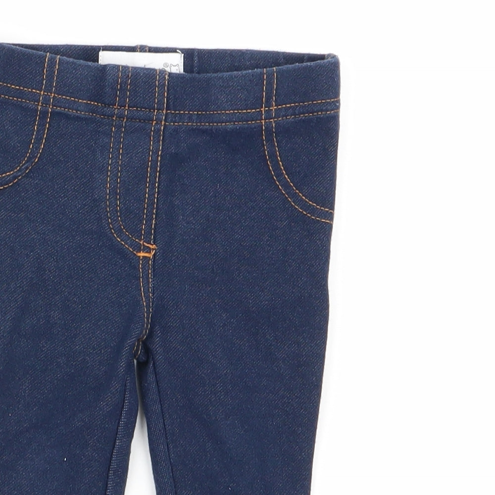 early days Girls Blue   Jogger Trousers Size 3-6 Months  - leggings