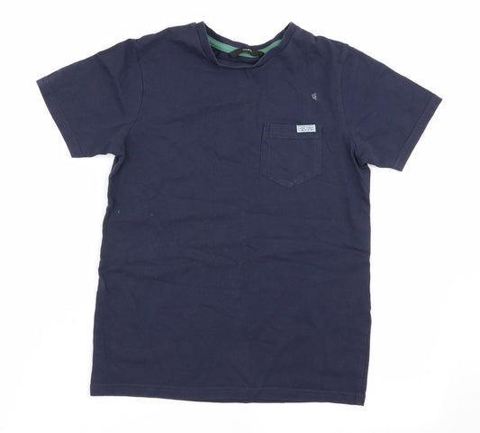 Asda George Boys Blue   Basic T-Shirt Size 9-10 Years