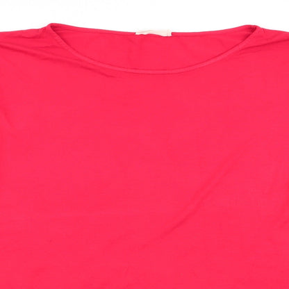 Preloved indigo and co Womens Red   Basic T-Shirt Size XL - Detail