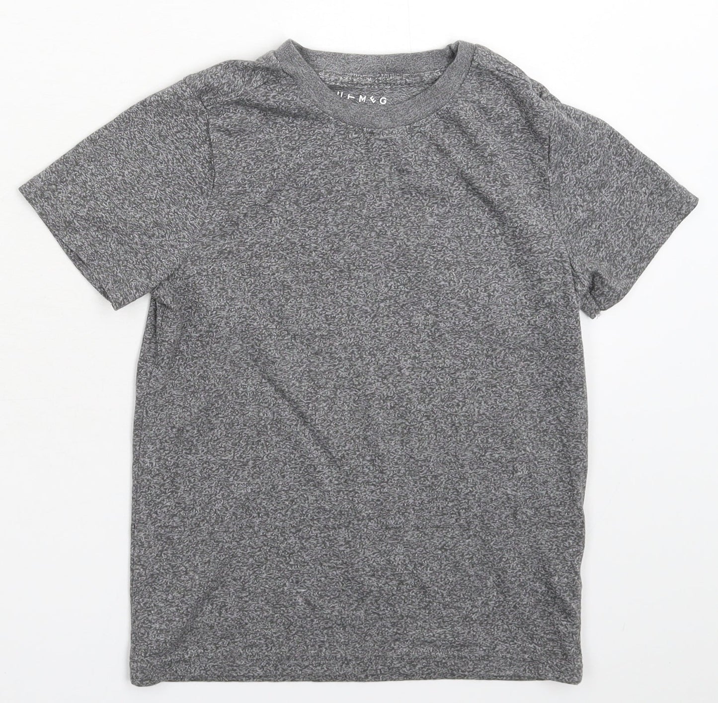 Nutmeg Boys Grey   Basic T-Shirt Size 7-8 Years