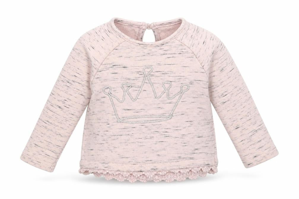 F&F Girls Pink   Pullover Jumper Size 6-9 Months