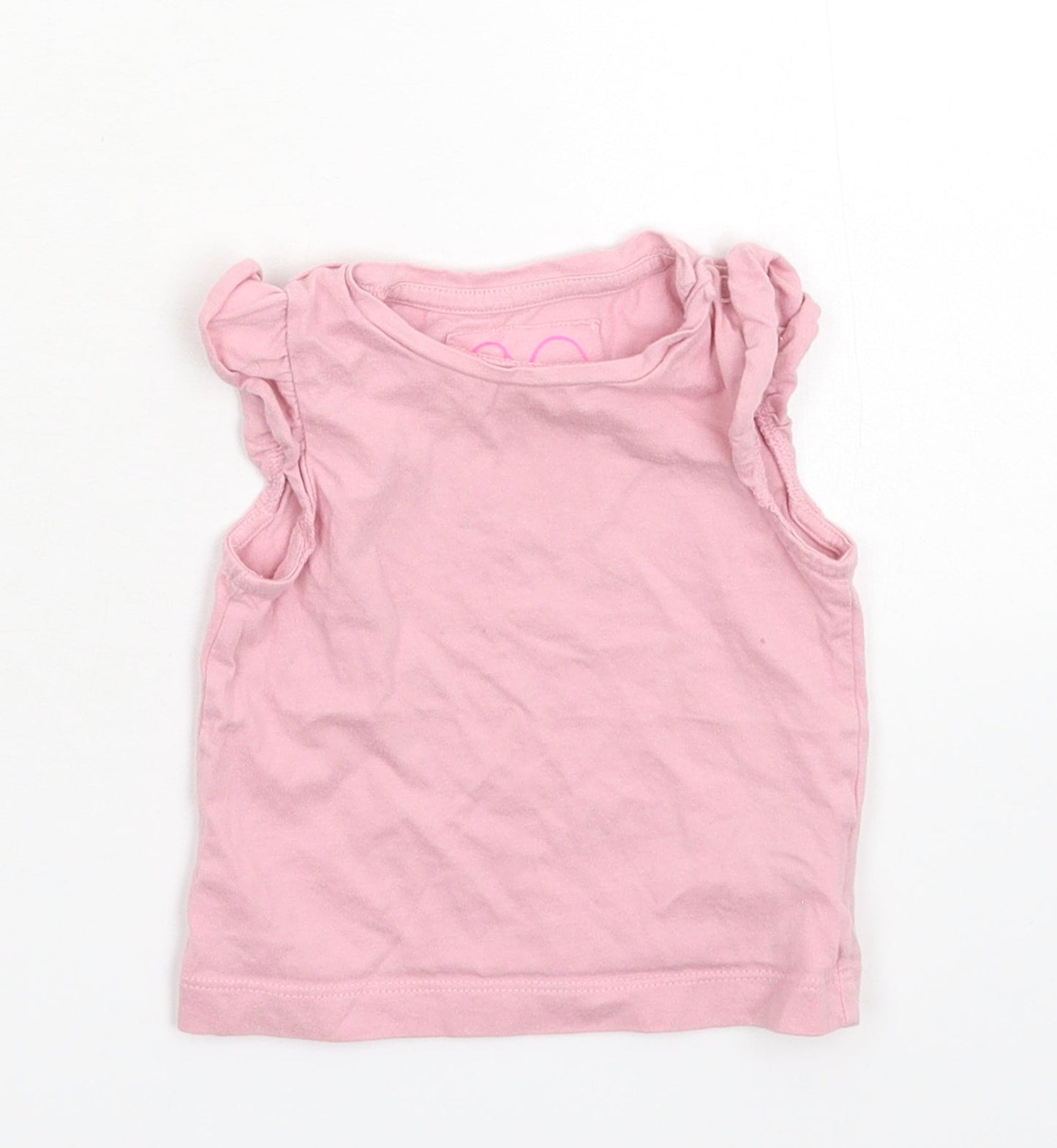 Merc Girls Pink   Basic Tank Size 6-9 Months