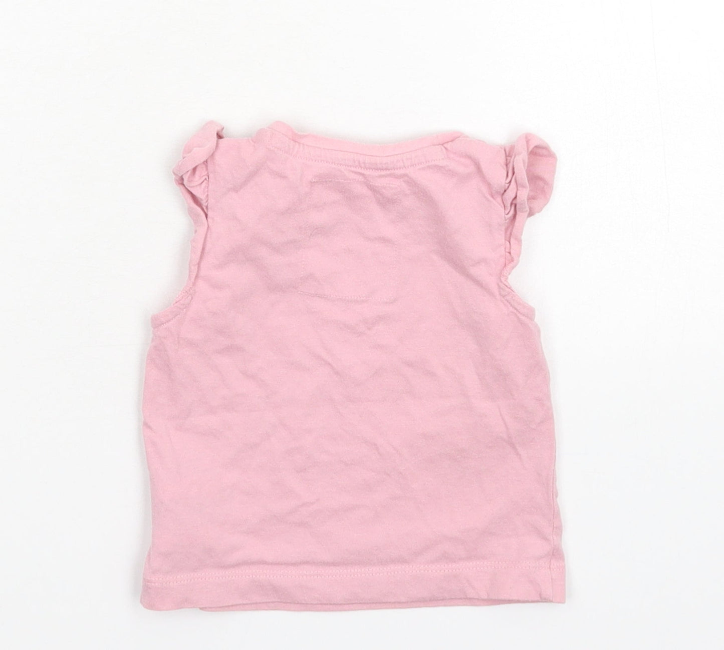 Merc Girls Pink   Basic Tank Size 6-9 Months