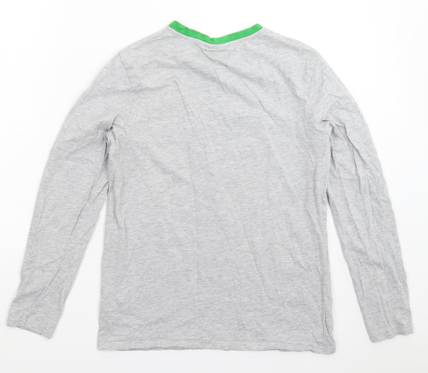 Primark Boys Grey   Basic T-Shirt Size 14-15 Years  - Minecraft