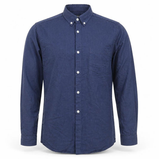 Primark Mens Blue    Button-Up Size M