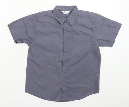 F&F Boys Grey   Basic Button-Up Size 6-7 Years