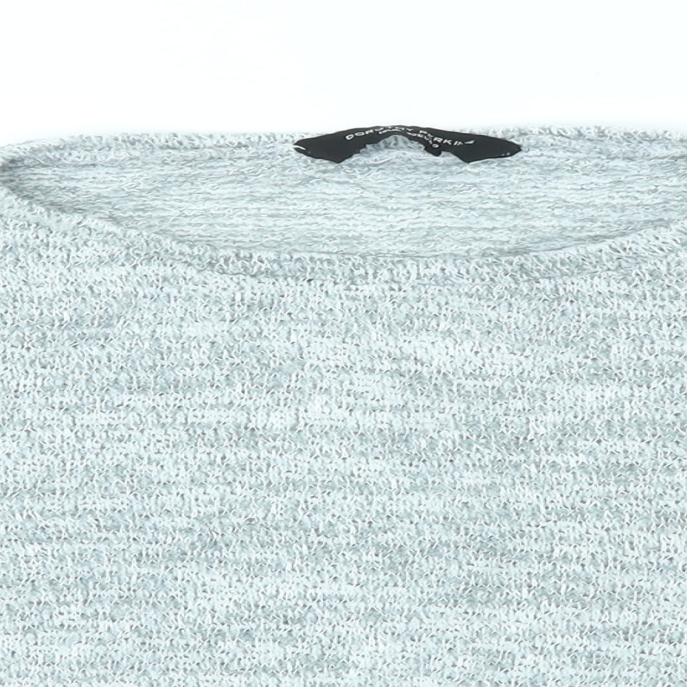 Dorothy Perkins Womens Grey   Basic T-Shirt Size 12