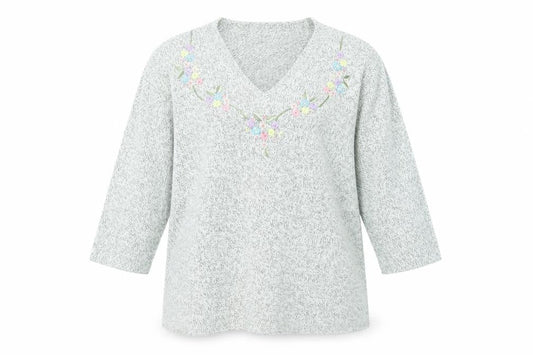 Damart Womens Grey   Pullover Jumper Size 10