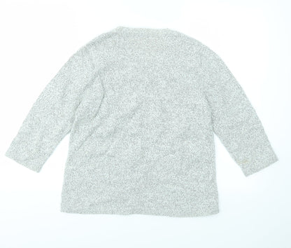 Damart Womens Grey   Pullover Jumper Size 10