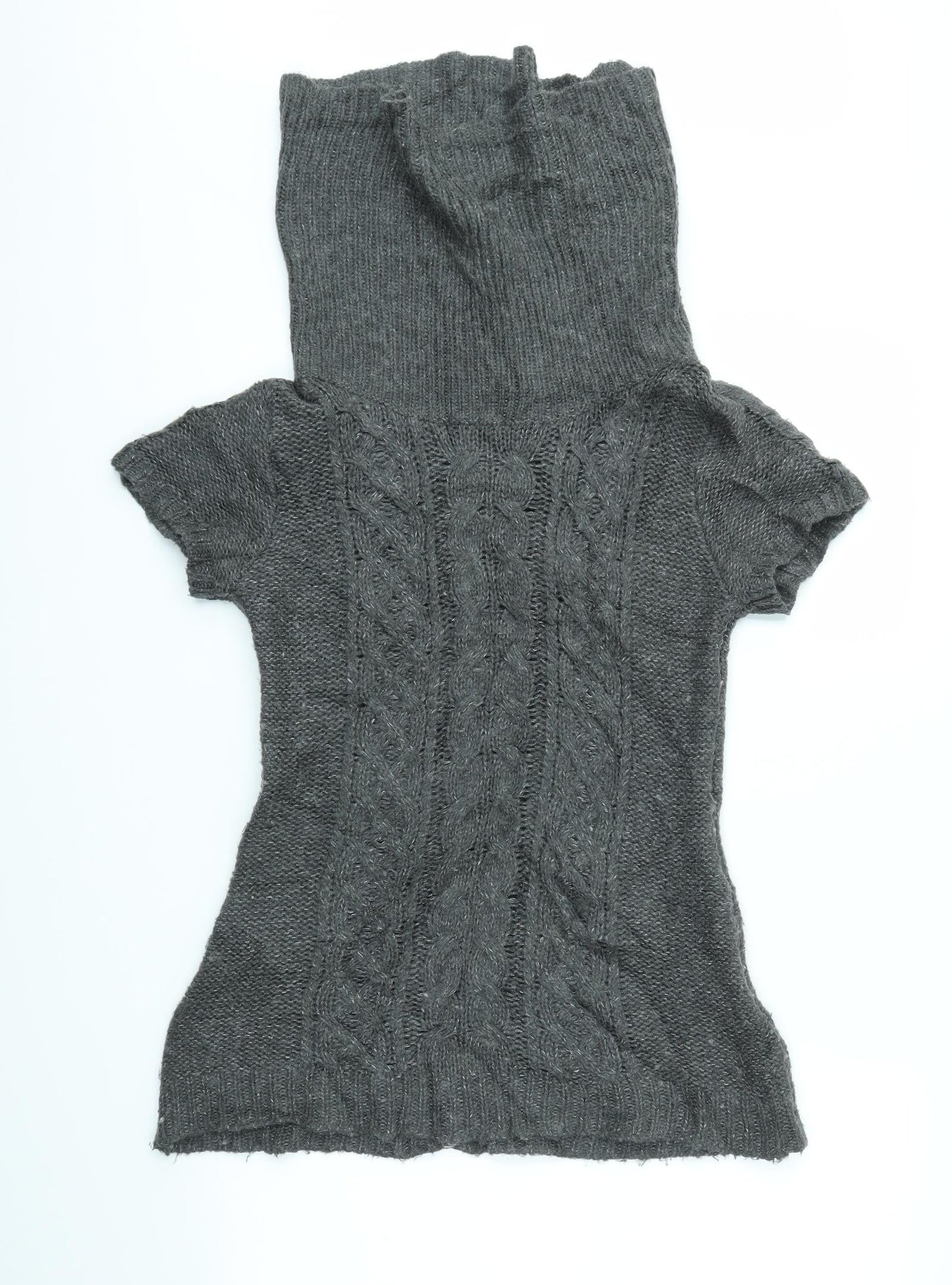 BCBG Womens Grey   Pullover Jumper Size M