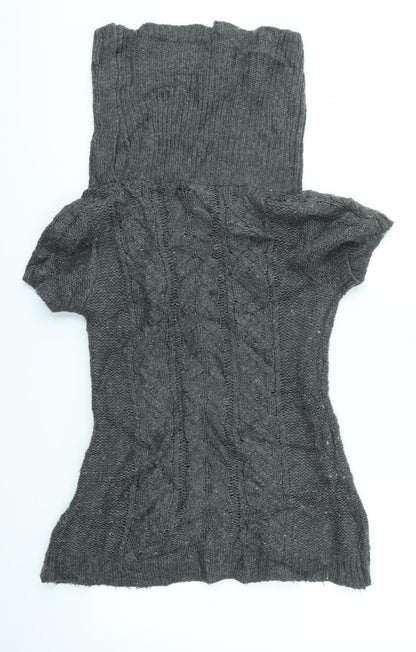 Preloved BCBG Womens Grey   Pullover Jumper Size M - Back